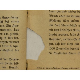 Kriegsbücherei der deutschen Jugend, Heft 42, “Durchbruch nach Oslo”. Espenlaub militaria